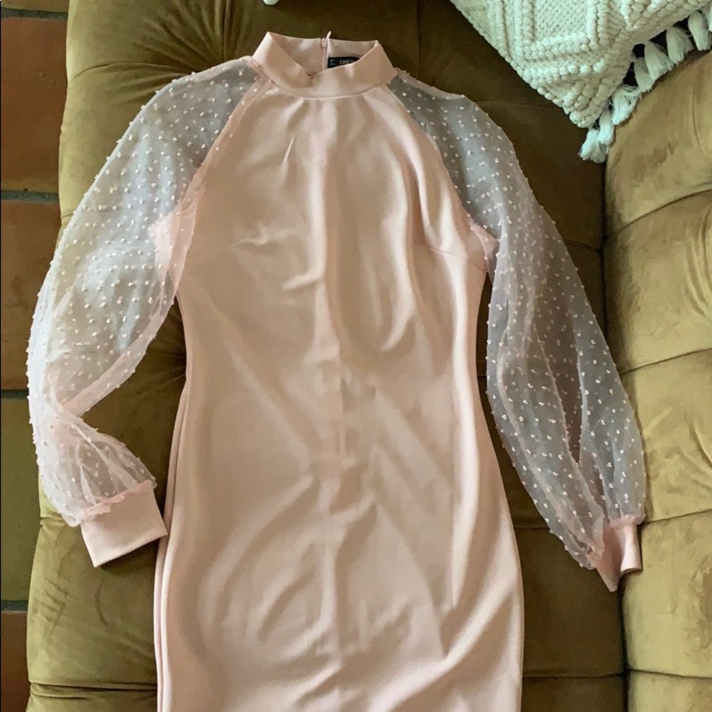Shein midi form fitting dress